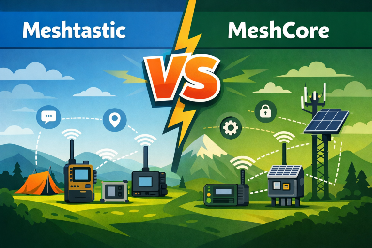 Meshtastic vs Meshcore: Which One Should You Pick?